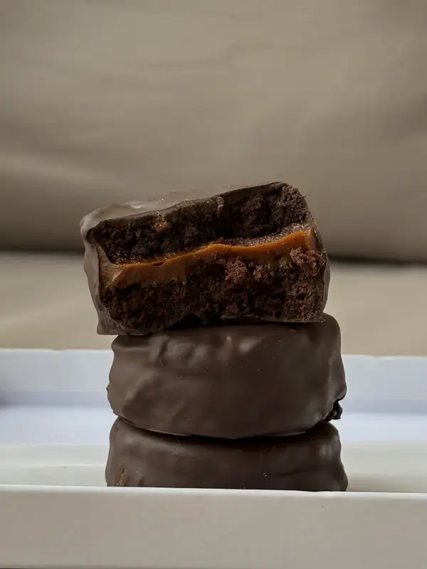 Alfajor de brownie